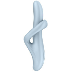 Satisfyer Vibro Rabbit Heat Flex 4 Bleu